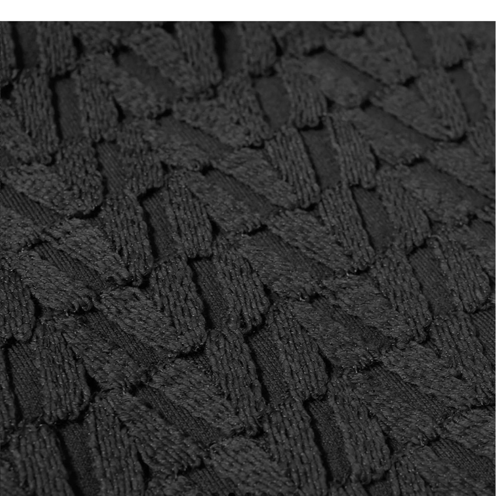 Valentino Black Textured Pocket Hoodie - Picture 4 of 7